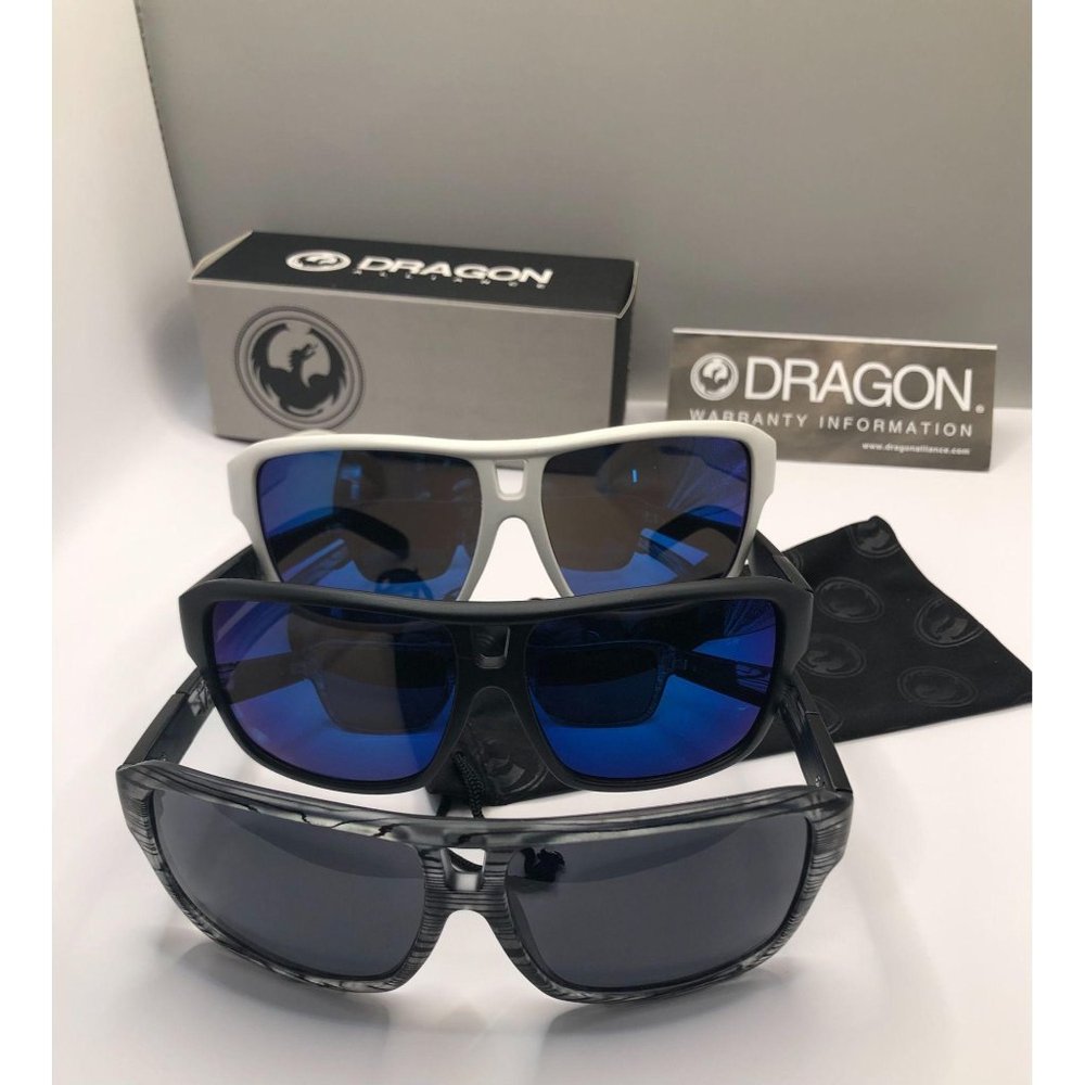 THREE Pairs New Dragon Sunglasses Set